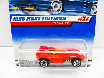 1 NEW Hot Wheels Die Cast Collectible -  Cat-A-Pult - 1998a - Image 1 of 4
