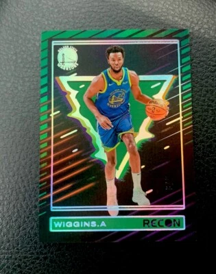 2023-24 Panini Recon Green Holo /5 #57 Andrew Wiggins - Image 1 of 2