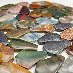 Natural Coffin Jasper Loose Handcrafted Cabochon Gemstone For Pendant Making - Bild 1 von 5