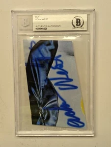 Adam West Cut Signature Beckett Authenticated Autograph Batman - Picture 1 of 3