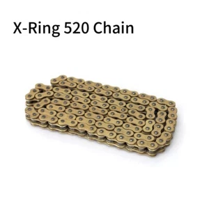520 Gold Chain 120 Link For Yamaha YZ125 05-19 YZ250 YZ250F YZ450F WR250F WR450F - Bild 1 von 5