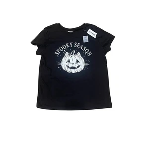 Old Navy Spooky Season Graphic Tee Halloween Black T-Shirt XL - Picture 1 of 5