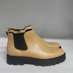 Franco Sarto Balin Chelsea Boot Tan Womens Size 9.5W - Picture 1 of 8