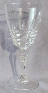 Vintage Cristal d'Arques Chateaudun Fine French Wine / Water Goblet Glass in EUC - Picture 1 of 3