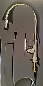 New Newport Brass Metropole 1208/06 Antique Brass Prep/Bar Faucet Free Shipping - Picture 1 of 2