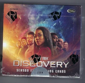 2024 Star Trek Discovery Season 5 Factory Sealed Box 4 Autogramme & 1 Relikt pro - Bild 1 von 1
