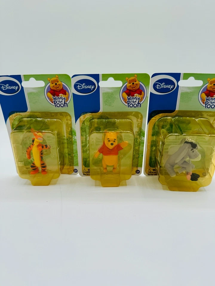 4 Disney Winnie The Pooh & Friends Figurines Beverly Hills Teddy Bear Company