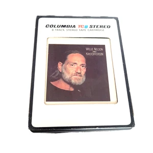 Willie Nelson Sings Kristofferson 8-Track Cartridge - 1979 - Columbia JCA 36188 - Picture 1 of 13