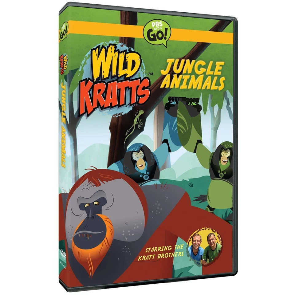 PBS KIDS GO Wild Kratts - Jungle Animals (DVD) BRAND NEW!!! & SEALED!!! - Image 1 of 1