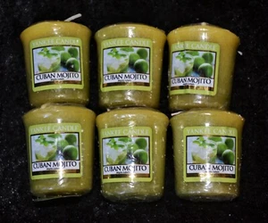 Yankee Candle Konvolut Votivkerzen Sampler Cuban Mojito 6 Stück - Picture 1 of 1