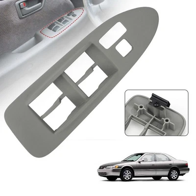 Cubierta del panel del bisel del interruptor de ventana eléctrica delantera izquierda para Toyota Camry 1997-2001 1999 Foto 1 de 4
