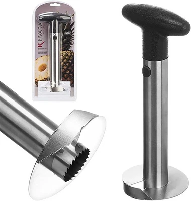 ANANASSCHNEIDER 24cm Ananas Schäler Entkerner Spiralenschneider Schneider 18 - Bild 1 von 4