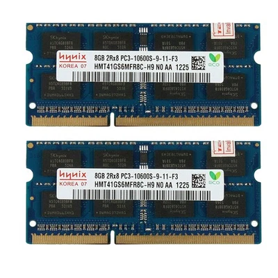 Kit de 16 GB 2X 8 GB para finales de 2011 principios de 2011 MacBook Pro A1286 MD322LL/A memoria RAM Foto 1 de 4