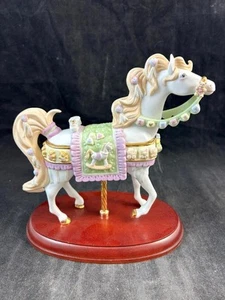 Lenox Carousel Animals Lullaby Baby Carousel Horse Figurine No Box - Picture 1 of 7
