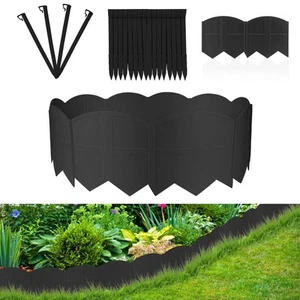 20PCS Garden Edging Border No Dig Landscape Edging Lawn Garden Fence Edgings ... - Picture 1 of 8