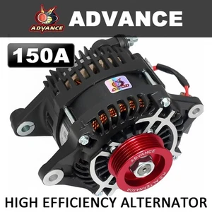 ADVANCE 150A HIGH OUTPUT ALTERNATOR for MAZDA RX7 FD3S (Red pulley) - Picture 1 of 6