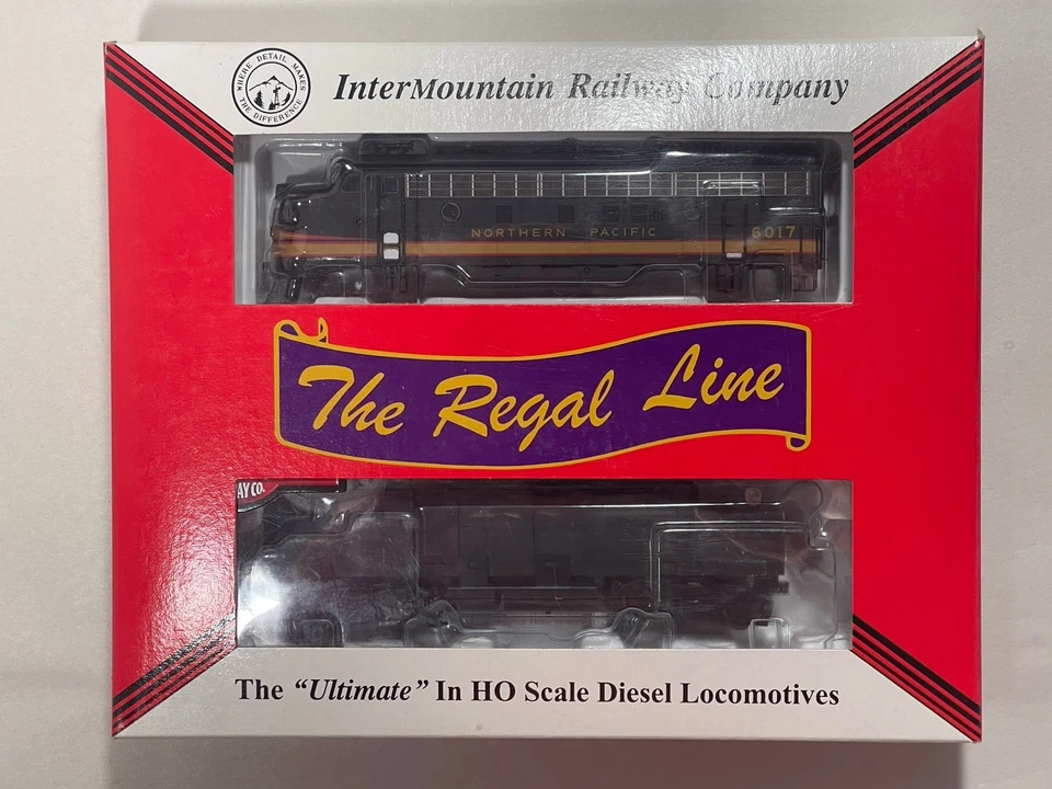 Intermountain Railway NOS Regal Line EMD F-7A Phase 1 HO  Northern Pacific NIB - Image 1 of 4