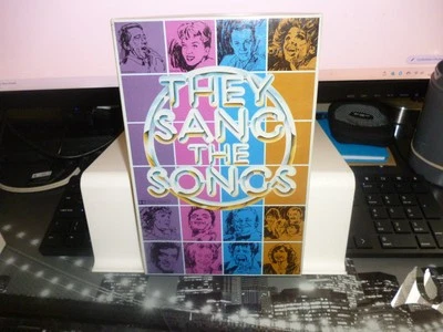 VARIOUS ARTISTS. " THEY SANG THE SONGS " X4 CASSETTE BOX SET. UK 1983. NM COND. - Image 1 of 3
