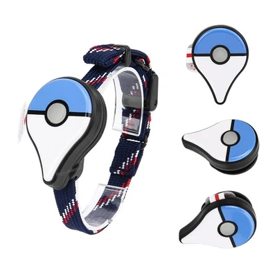 Pokemon GO Plus Bracelet New Auto Catch Bluetooth Nintendo Automatic Light Blue - Image 1 of 3