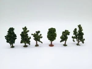 Model Trees With Bases 6pk - Z Gauge - Good Condition - Picture 1 of 9