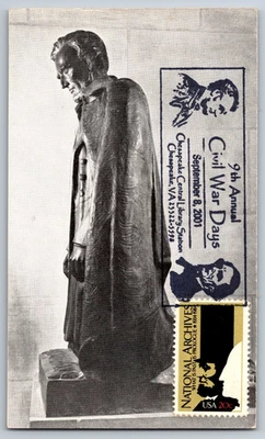 #2081 National Archives Lincoln & Washington Maxi Card w/Pictorial Cancel - Image 1 of 2