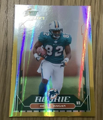 2006 Score Select - Rookie Derek Hagan #364 Gold Zone #46 /50 (RC) - Image 1 of 2