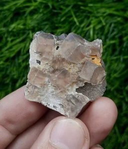 Grey Fluorite Cubic Spacimen From Baluchistan Pakistan.  - Picture 1 of 8