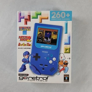 Go Retro Game Handheld Retro Bit Portable Tetris Mega Man 260 Games - CIB - Picture 1 of 7