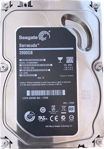 Apple Certifié 2TB Interne Hhd 7200RPM 3.5 2000GB Grend 655-1725B - Afbeelding 1 van 2