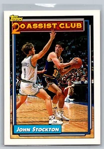 1992-93 Topps #223 John Stockton - Picture 1 of 2