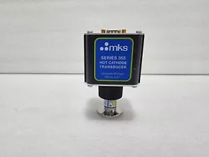 MKS SERIES 355 HOT CATHODE TRANSDUCER 355400-0-YE-T-00132  (As-Is) - Picture 1 of 5