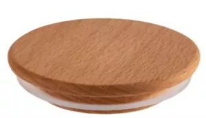 12 Stück APS Deckel für Weck Gläser Buchenholz Dichtung Ø 7 cm - Bild 1 von 2