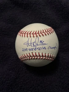 MATT ADAMS SIGNED AUTOGRAPHED 2019 WORLD SERIES CHAMPS OML BASEBALL JSA COA NATS - Picture 1 of 4