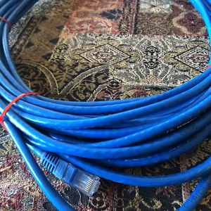 Ethernet Cable Cat 5e 50 Feet Dark Blue - Bild 1 von 9
