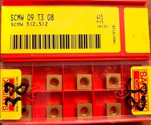 Wendeschneidplatten SANDVIK SCMW 09T308 Typ 415 (Nr.38) - Bild 1 von 1