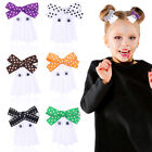 Halloween Ghost Bow Hair Clips For Baby Girls Cute Hairpin Cosplay Headwe7h