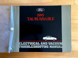 1995 Ford Taurus Mercury Sable OEM Electrical And Vacuum Troubleshooting Manual - Picture 1 of 2