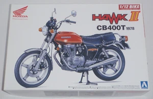 AOSHIMA 1/12 The Bike Series No. 35 Honda CB400T HAWK-II 1978 Missing Parts - Picture 1 of 11