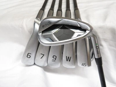 Used Ping G430 Green Dot Iron Set 6-PW,45,50 Ping Alta CB Regular Flex (No 8i) - Image 1 of 4