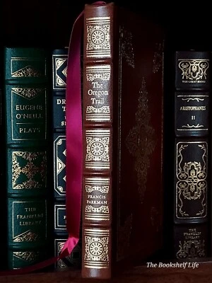 Easton Press The Oregon Trail  Francis Parkman Leather American Frontier Classic - Image 1 of 4