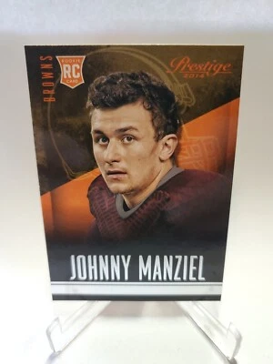 2014 Panini Prestige Football #253 Johnny Manziel Rookie Card RC Browns  - Image 1 of 2