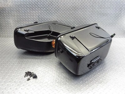 2004 02-06 Victory Touring Left Right Saddlebag Luggage Storage Bag Side Case - Image 1 of 4