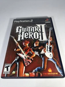 Guitar Hero 2 (Sony PlayStation 2, 2006) Complete with Manual CIB - Foto 1 di 6