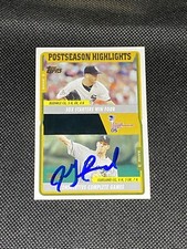 Jon Garland Chicago White Sox Signed Auto 2005 Topps Card #UH124 ~ COA