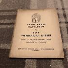 Spare Parts Catalogue Guy Warrior Diesel Light 6 Double Worm Drive Commercial