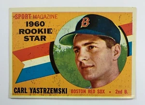 1960 Topps #148 Carl Yastrzemski (Red Sox) Rookie Star LB8 - Picture 1 of 2