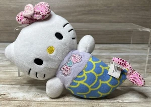 9" Hello Kitty Mermaid Small Plush Stuffed Animal - Fiesta Sanrio 2018 - Picture 1 of 10