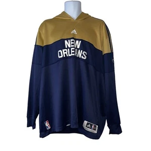 Adidas NBA New Orleans Pelicans Sudadera con Capucha Atlética para Hombres 3XL Sudadera con Capucha Grande Alta - Imagen 1 de 11