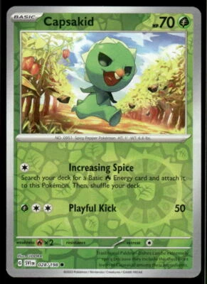 SV01: Scarlet & Violet Base Set #028/198 Capsakid - Image 1 of 2