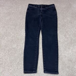 American Eagle Outfitters High Rise Jegging Jeans Black Pockets Women’s 4 Short
